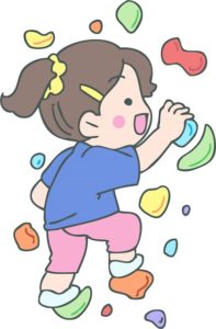 子供のボルダリングのレッスン内容は