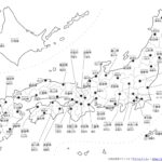 白地図「県庁所在地」の学習プリント | 無料ダウンロード・印刷 すたぺんドリル