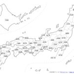 白地図「都道府県」の学習プリント | 無料ダウンロード・印刷 小学生社会