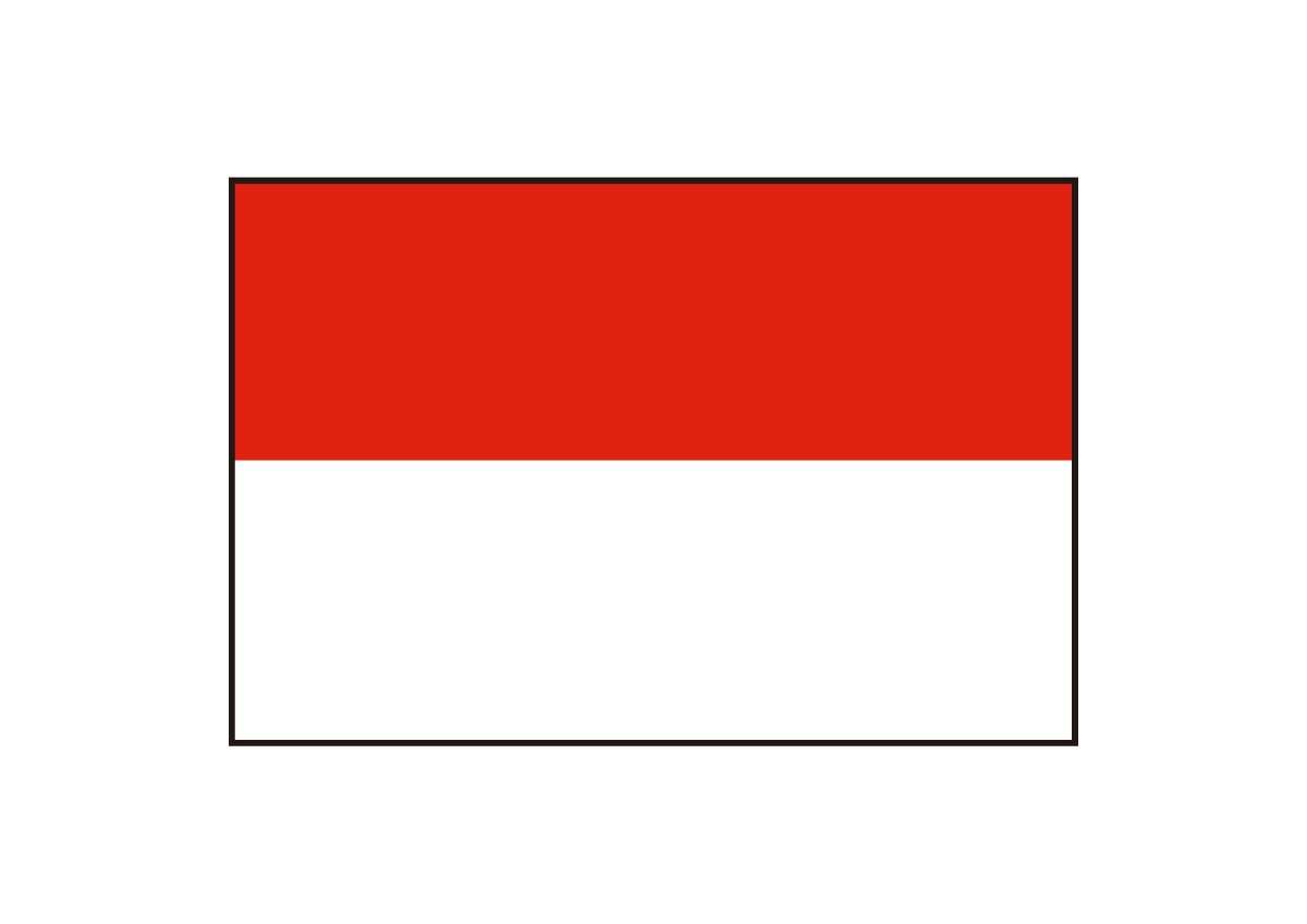 インドネシア　国旗