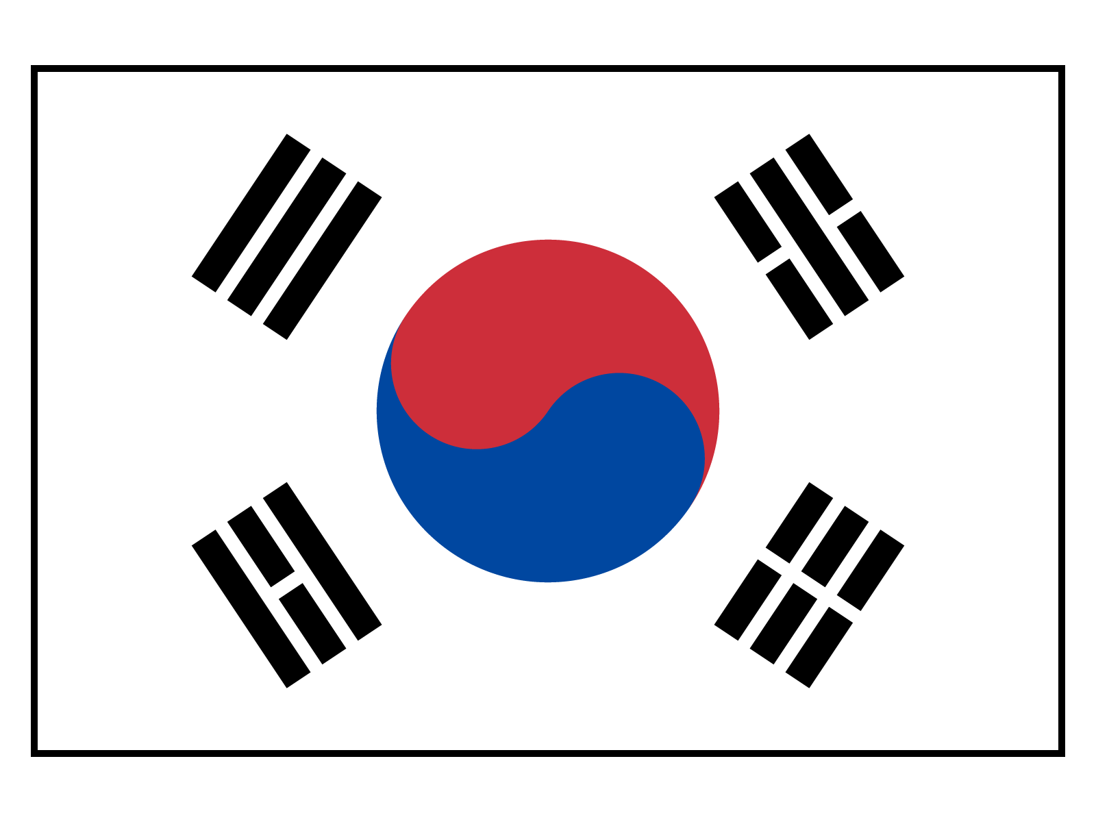 韓国　国旗