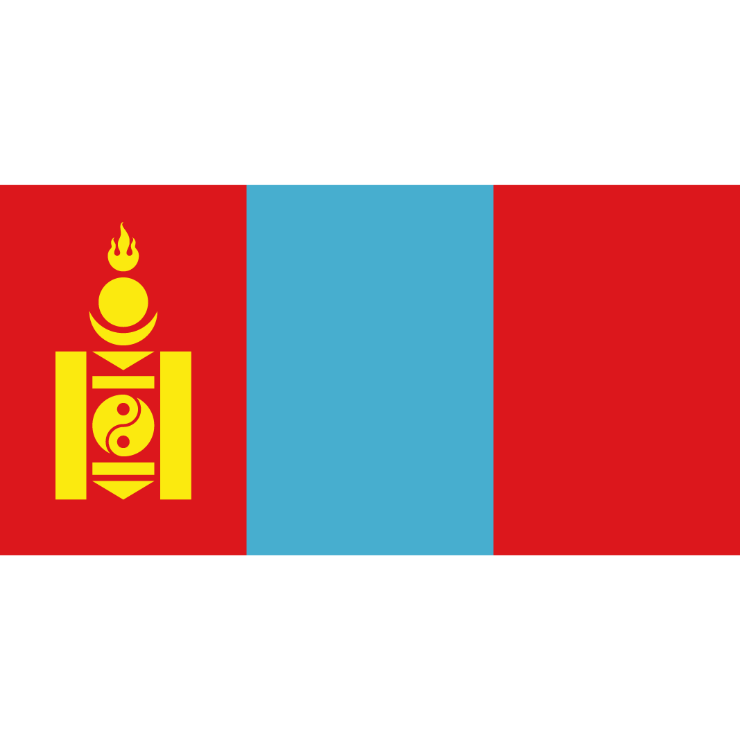 国旗　モンゴル