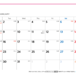 【月曜始まり】2024年カレンダー(六曜入り/月ごと) | 無料ダウンロード印刷