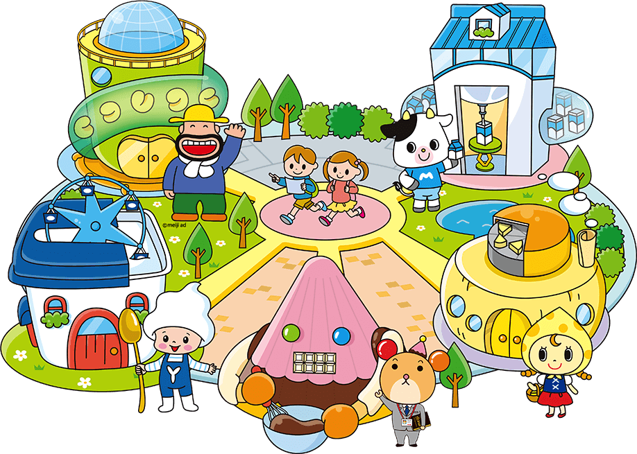 明治なるほどファクトリー大阪の様子