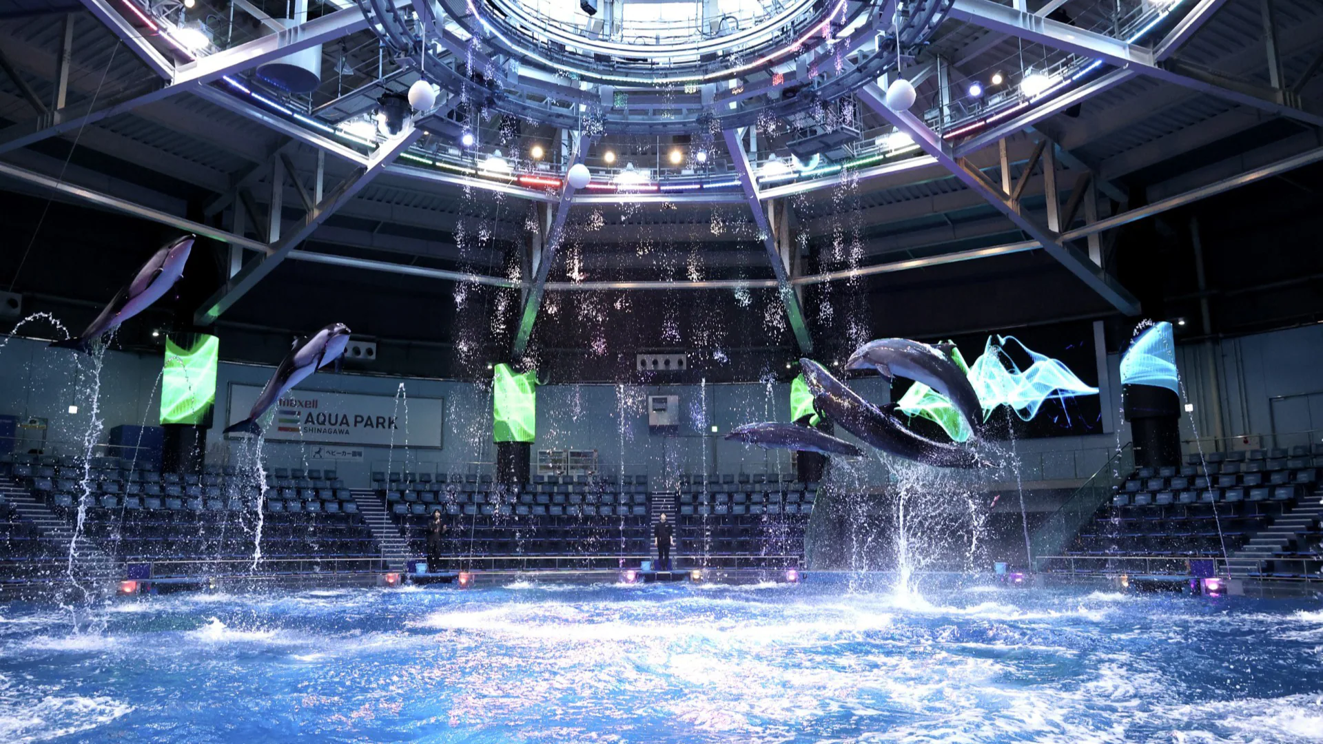 マクセルアクアパーク品川の様子