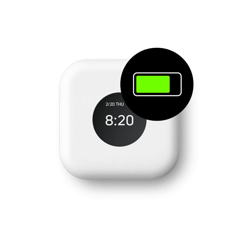 BoTトーク バッテリー残量はアプリで常時確認できる