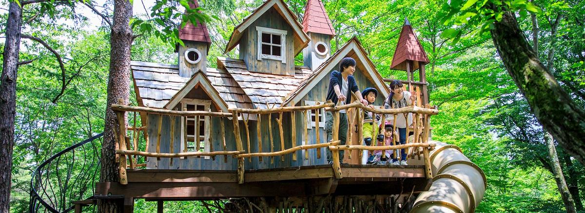 軽井沢おもちゃ王国の室内パビリオン