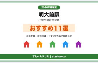 明大前駅の小学生向け学習塾おすすめ11選