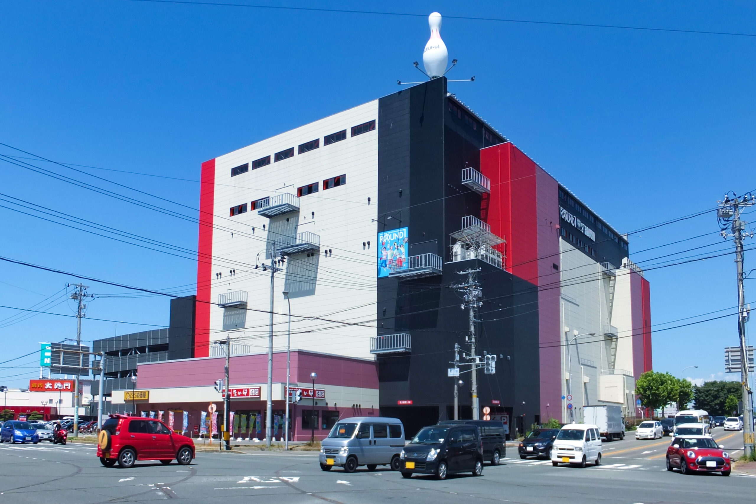 ラウンドワン スポッチャの外観