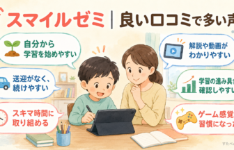 スマイルゼミの口コミ評判
