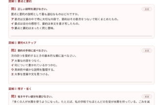 中1国語の要約のしかたを図解した無料プリント