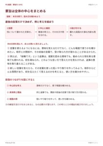 要旨のプリント見本