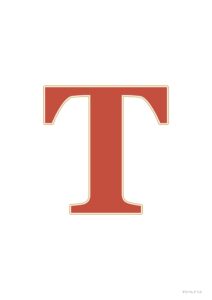 MERRY CHRISTMAS 文字 印刷 おしゃれな書体 11 T